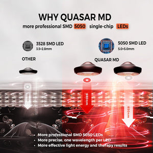 QuasarMD Red Light Therapy Full Body Mat