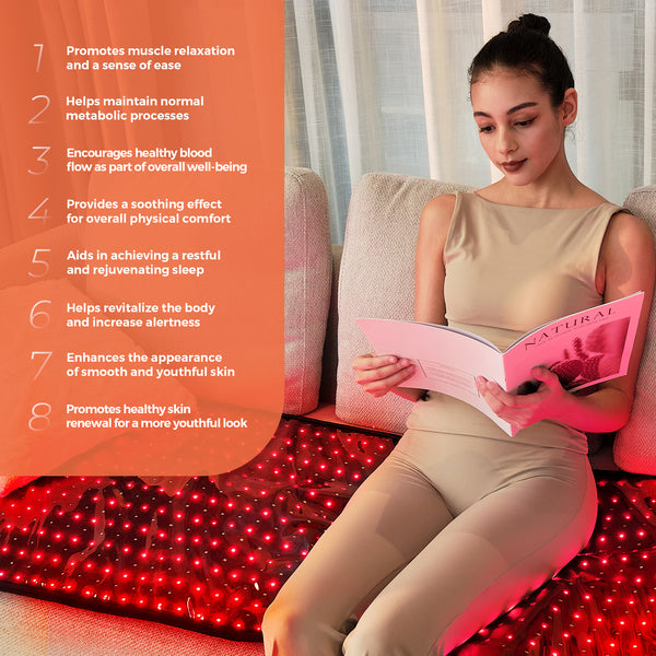 QuasarMD Red Light Therapy Mat