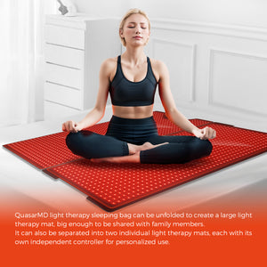 QuasarMD Red Light Therapy Full Body Mat
