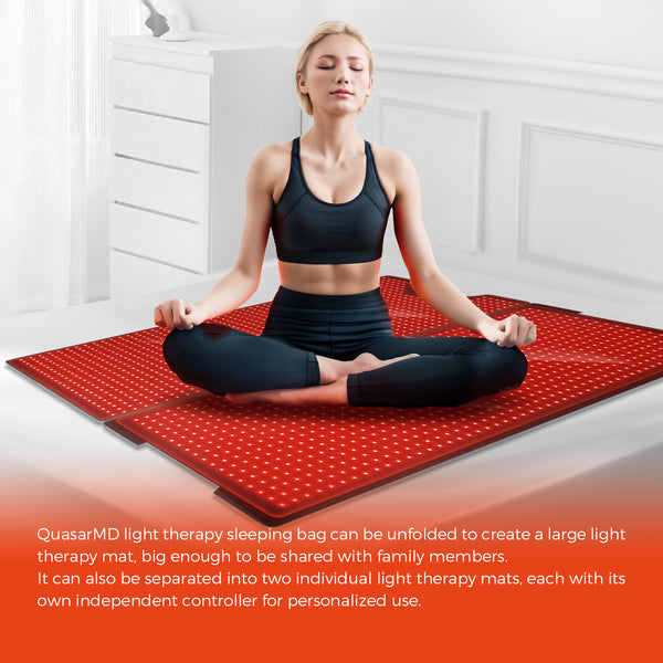 QuasarMD Red Light Therapy Full Body Mat
