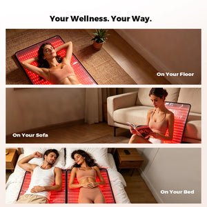 QuasarMD Red Light Therapy Full Body Mat