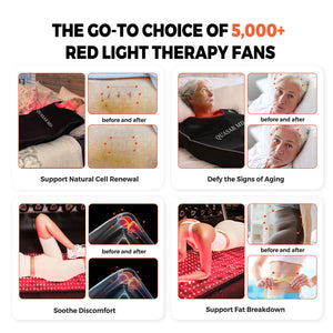 QuasarMD Red Light Therapy Full Body Mat